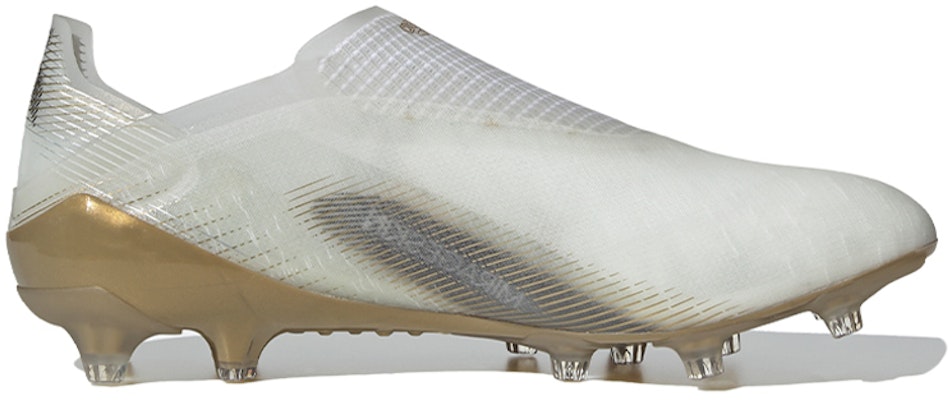 adidas X Ghosted+ AG 'White Metallic Gold Melange' FW9562 Details for adidas X Ghosted+ AG 'White Metallic Gold Melange' FW9562