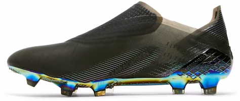 阿迪达斯 X Ghosted+ FG '核心黑色' 足球鞋 FW6908 Lookbook 阿迪达斯 X Ghosted+ FG '核心黑色' 足球鞋 FW6908