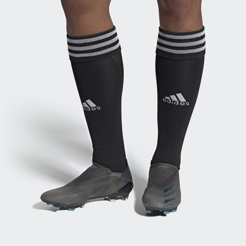 Sizing adidas X Ghosted+ Chaussures de Foot Sol Ferme ''Noir Bleu'' EG8246