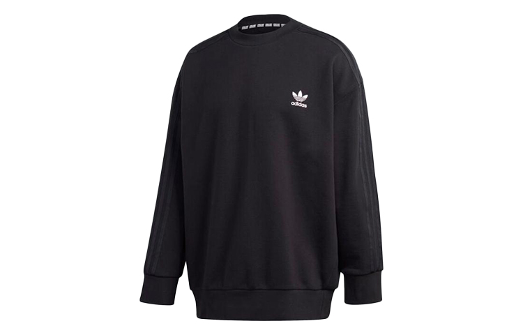 adidas Girls Are Awesome Logo Long Sleeve Sweatshirt Black GM6913