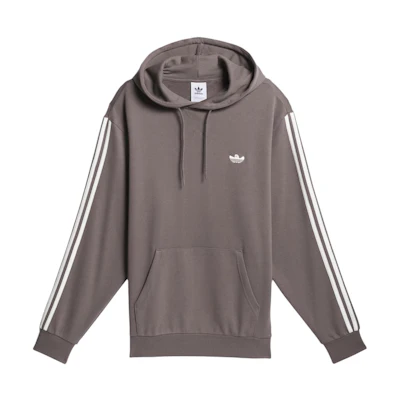 adidas Gonzalez SS24 Logo Striped Pullover Hoodie Men’s Light Brown IU0107