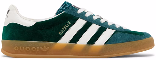 adidas x Gucci Gazelle 'Green Suede' 707848-9STU0-3170 adidas x Gucci Gazelle 'Green Suede' 707848-9STU0-3170