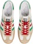 Shop Adidas x Gucci Gazelle 'Putih Hijau Merah' 726488-AAA43-9547