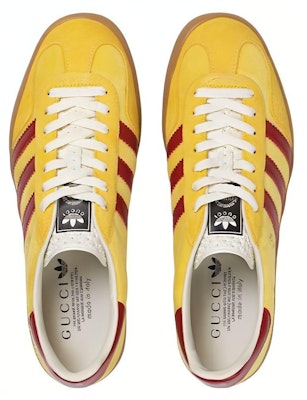 adidas x Gucci ガゼル ベルベット(イエロー) 707848-9STU0-7170 Lookbook adidas x Gucci ガゼル ベルベット(イエロー) 707848-9STU0-7170