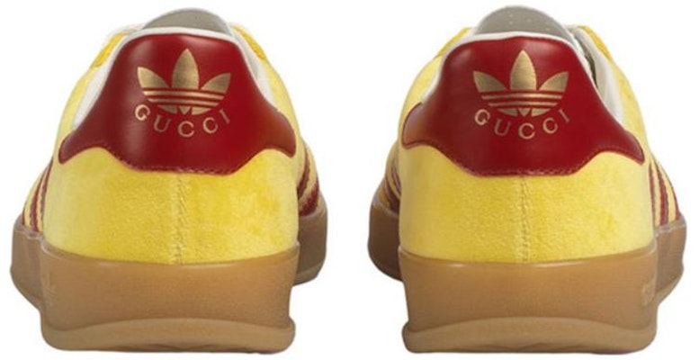 adidas x Gucci ガゼル ベルベット(イエロー) 707848-9STU0-7170 Shop adidas x Gucci ガゼル ベルベット(イエロー) 707848-9STU0-7170