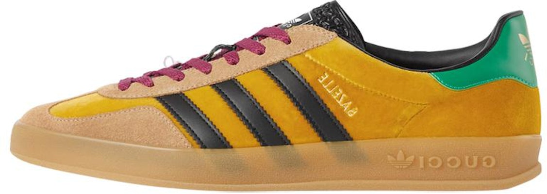 Adidas x Gucci Gazelle 'Yellow Velvet Green' 707848-FAAQY-7141 Buy Adidas x Gucci Gazelle 'Yellow Velvet Green' 707848-FAAQY-7141