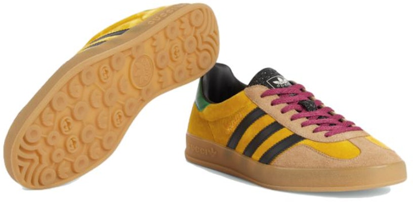 Adidas x Gucci Gazelle '黄色天鹅绒绿' 707848-FAAQY-7141 Purchase Adidas x Gucci Gazelle '黄色天鹅绒绿' 707848-FAAQY-7141