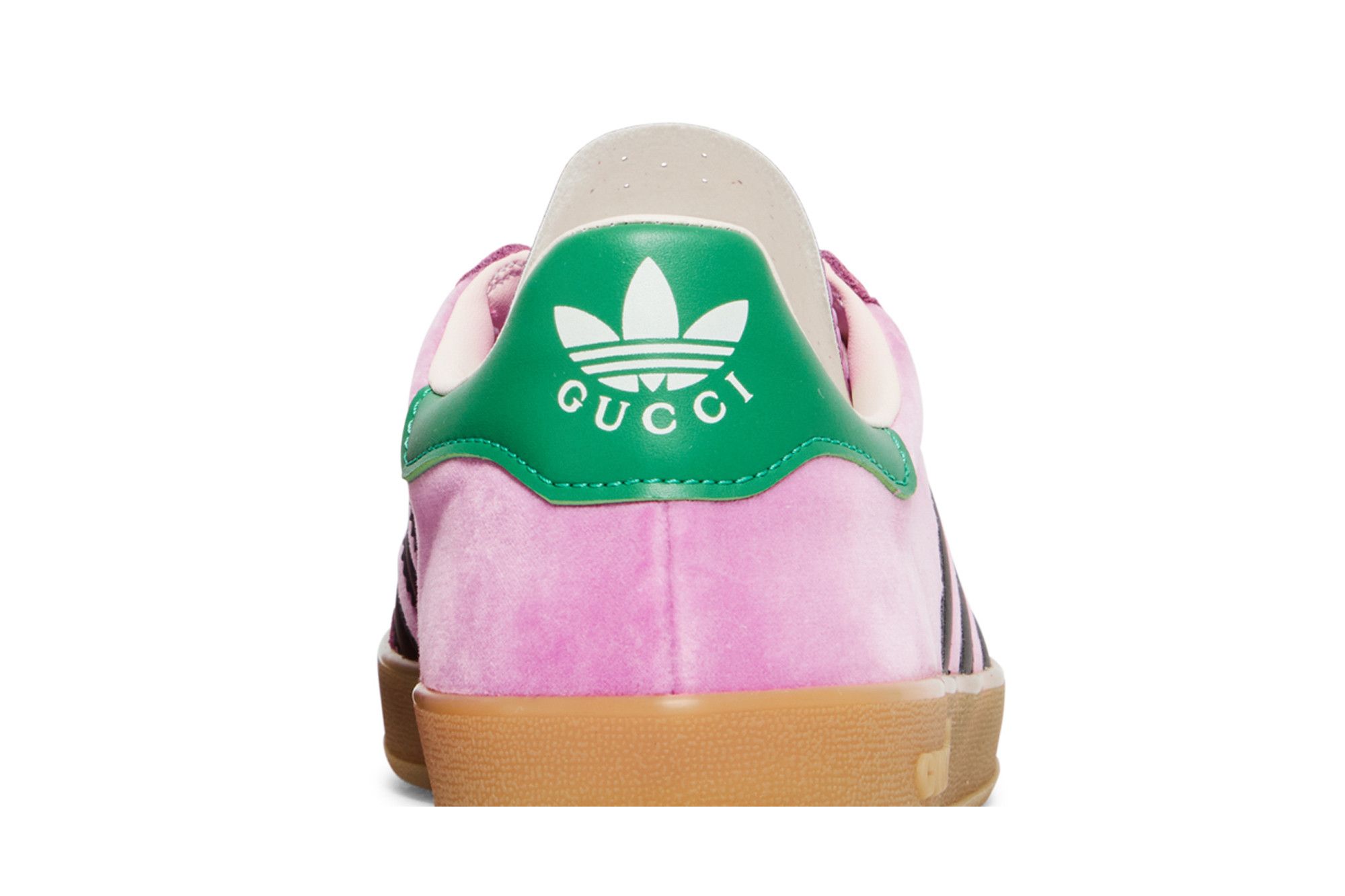 Sizing adidas Originals x Gucci Gazelle 聯名經典休閒板鞋 粉色天鵝絨