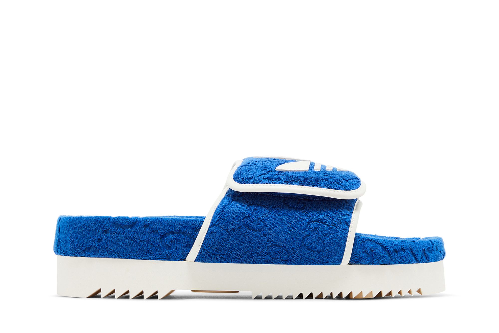 adidas x Gucci GG Platform Sandal 'Blue Cotton Sponge' 702412-UU010-4160