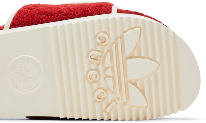 adidas x Gucci GG Platform Sandal 'Red Cotton Sponge' 702412-UU010-6560 Purchase adidas x Gucci GG Platform Sandal 'Red Cotton Sponge' 702412-UU010-6560