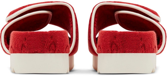 Sandal Platform adidas x Gucci GG 'Sponge Merah Kapas' 702412-UU010-6560 Details for Sandal Platform adidas x Gucci GG 'Sponge Merah Kapas' 702412-UU010-6560