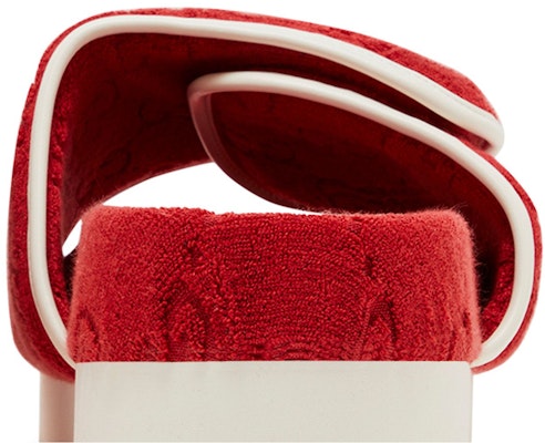 adidas x Gucci GG Platform Sandal 'Red Cotton Sponge' 702412-UU010-6560 Sizing adidas x Gucci GG Platform Sandal 'Red Cotton Sponge' 702412-UU010-6560
