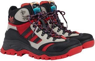 adidas x Gucci レースアップブーツ (黒/赤) 721392-FAAXC-6544 Order adidas x Gucci レースアップブーツ (黒/赤) 721392-FAAXC-6544