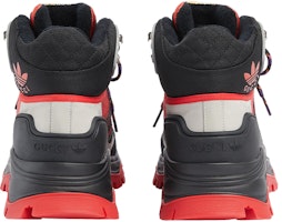 adidas x Gucci レースアップブーツ (黒/赤) 721392-FAAXC-6544 Shop adidas x Gucci レースアップブーツ (黒/赤) 721392-FAAXC-6544