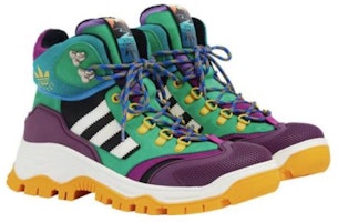 Adidas x Gucci 系带靴 '紫绿' 721392-FAAW9-1089 Lookbook Adidas x Gucci 系带靴 '紫绿' 721392-FAAW9-1089