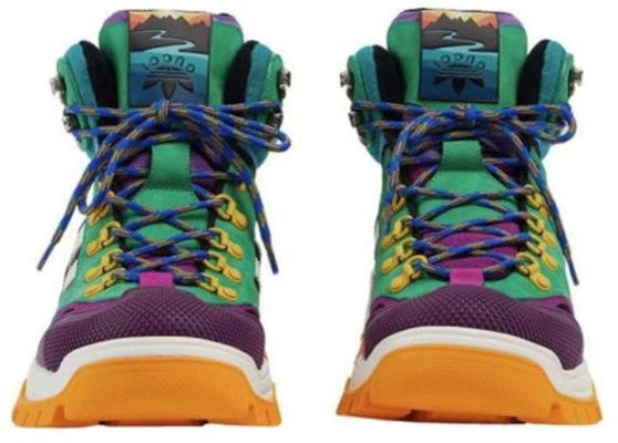 Adidas x Gucci Lace Up Boot 'Purple Green' 721392-FAAW9-1089 Shop Adidas x Gucci Lace Up Boot 'Purple Green' 721392-FAAW9-1089