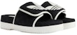 Sandal Adidas x Gucci Slide 'Hitam GG Monogram' 702412-FAAW2-1045