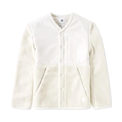adidas HOBBY CULTURE Wings Horns V-Neck Long-Sleeve Jacket Off-White Mens az1490