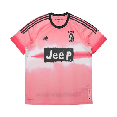 adidas Human Race Juventus 20-21 Season Pink Player Jersey Edition GJ9096