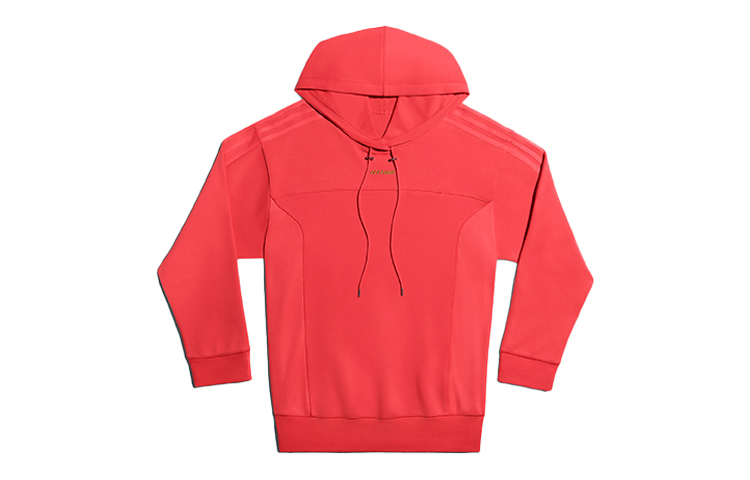 adidas IVY PARK Coral Pink Retro Striped Sweatshirt Unisex Casual Style H25166