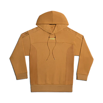 adidas IVY PARK Hoodie Beige Brown Unisex Collab with Colorblock Details GT9088