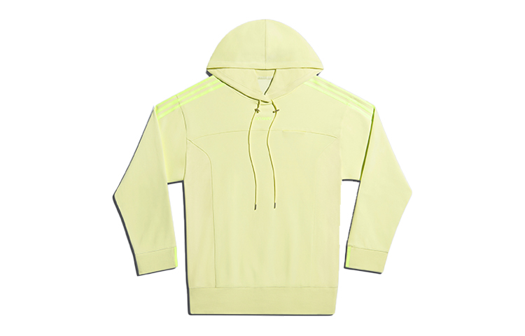 adidas IVY PARK Monochrome Striped Sweatshirt Unisex - Light Yellow GT9089
