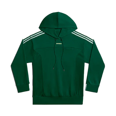 adidas IVY PARK Solid Color Hoodie Deep Green Unisex Casual Sweatshirt GT9086