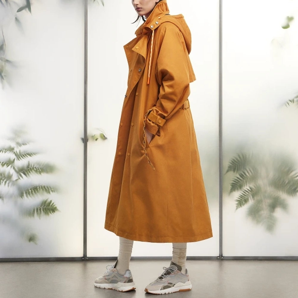 Details for adidas x IVY PARK SS23 橙色連帽雙面穿外套 Unisex IC2529