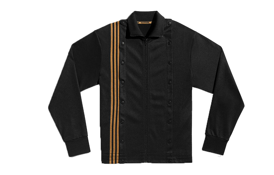adidas x Ivy Park Unisex Black 3-Stripes Track Jacket GV1584