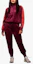 Shop adidas x IVY PARK Velvet Retro Track Jacket Cherry Red Unisex HN0305