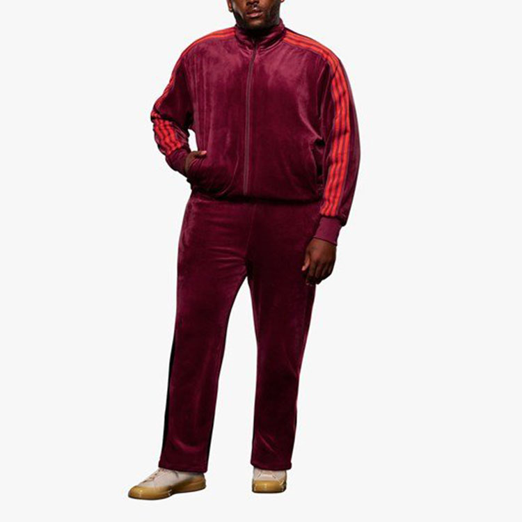 Purchase adidas x IVY PARK Velvet Retro Track Jacket Cherry Red Unisex HN0305