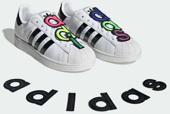 adidas x Jeremy Scott Superstar II 雲白/核心黑 JR3584 Sizing adidas x Jeremy Scott Superstar II 雲白/核心黑 JR3584