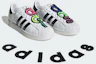 Sizing adidas x Jeremy Scott Superstar II 雲白/核心黑 JR3584