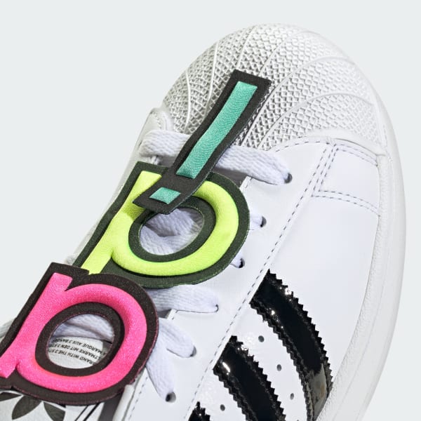 Cheap adidas x Jeremy Scott Superstar II 雲白/核心黑 JR3584