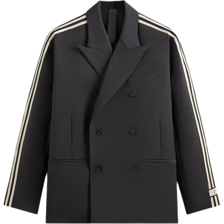 adidas Kith SS25 Minimalist Black Long-Sleeve Jacket for Men JN3594