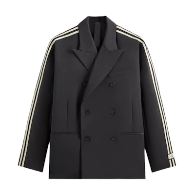 adidas Kith SS25 Minimalist Black Long-Sleeve Jacket for Men JN3594
