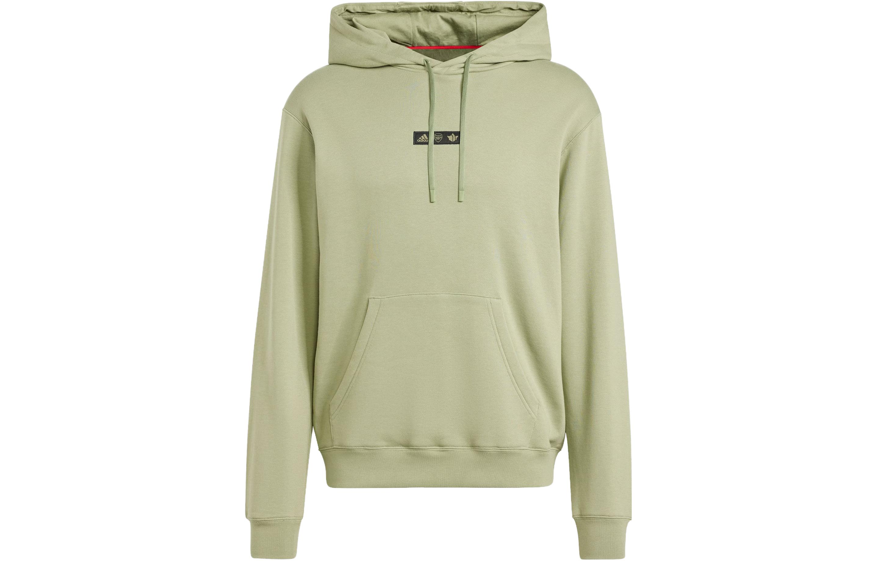 adidas Maharishi Arsenal Hoodie Tent Green with Embroidered Back Design IN4748