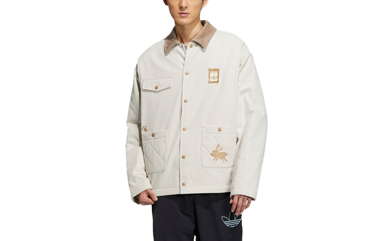 adidas Melting Sadness Rabbit Hole Work Jacket Clear Brown Unisex HY4189