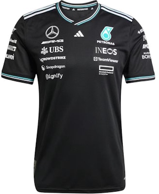 adidas x Mercedes-AMG Petronas F1 Team Racing T-Shirt Black/White Casual Tee JY2607 Buy adidas x Mercedes-AMG Petronas F1 Team Racing T-Shirt Black/White Casual Tee JY2607