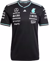 Order adidas x Mercedes-AMG Petronas F1 車隊黑白短袖運動T恤 休閒上衣 JY2607
