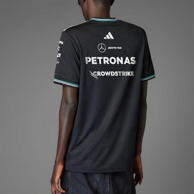 adidas x Mercedes-AMG Petronas F1 Team Racing T-Shirt Black/White Casual Tee JY2607 Shop adidas x Mercedes-AMG Petronas F1 Team Racing T-Shirt Black/White Casual Tee JY2607