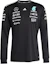 Buy 아디다스 x 메르세데스-AMG 페트로나스 F1 팀 SS25 모터스포츠 블랙 풀오버 맨투맨 JW5364