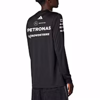 Purchase adidas x Mercedes-AMG Petronas F1 黑色車隊長袖運動衫 JW5364
