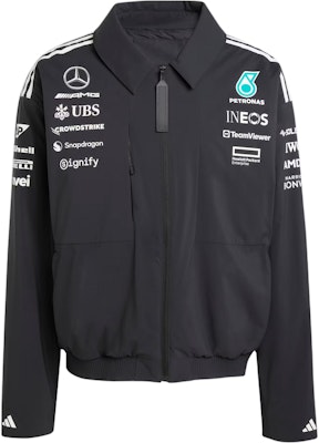 adidas x Mercedes-AMG Petronas F1 Team SS25 Relaxed Fit Black Zip Jacket JX0748 Buy adidas x Mercedes-AMG Petronas F1 Team SS25 Relaxed Fit Black Zip Jacket JX0748