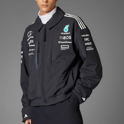 adidas x Mercedes-AMG Petronas F1 Team SS25 Relaxed Fit Black Zip Jacket JX0748 Purchase adidas x Mercedes-AMG Petronas F1 Team SS25 Relaxed Fit Black Zip Jacket JX0748
