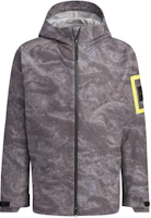 adidas x National Geographic Allover Print Waterproof Hiking Jacket Silver IS9512 adidas x National Geographic Allover Print Waterproof Hiking Jacket Silver IS9512