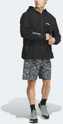 adidas x NATIONAL GEOGRAPHIC Black Gore-Tex Windproof Outdoor Jacket IS9508 Shop adidas x NATIONAL GEOGRAPHIC Black Gore-Tex Windproof Outdoor Jacket IS9508