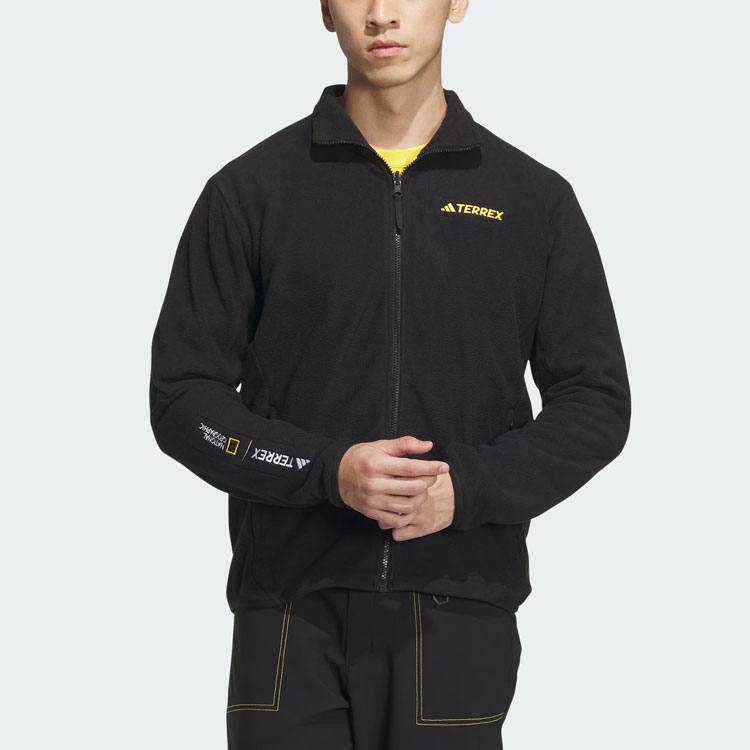 adidas National Geographic Rain.Rdy  White 3-in-1 Fleece Lined Jacket IL8961 圖 5