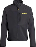 adidas x National Geographic Softshell Jacket Black Long Sleeve Collab IX7920 adidas x National Geographic Softshell Jacket Black Long Sleeve Collab IX7920
