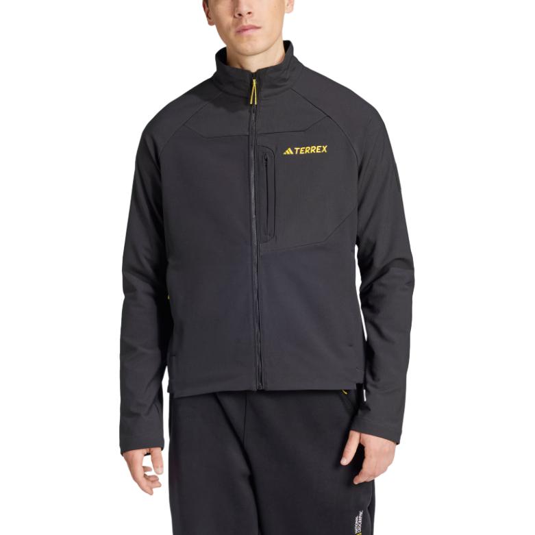adidas National Geographic Softshell Jacket Black Long Sleeve Collab IX7920 圖 3